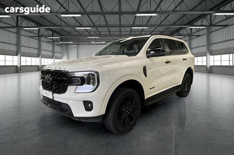 White 2023 Ford Everest Wagon Sport (4Wd)