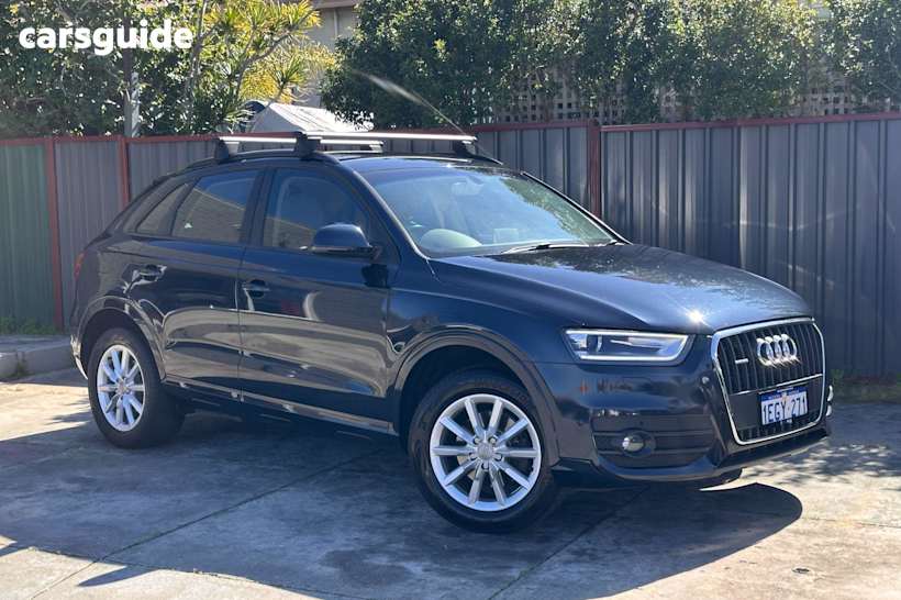 Blue 2013 Audi Q3 SUV TFSI
