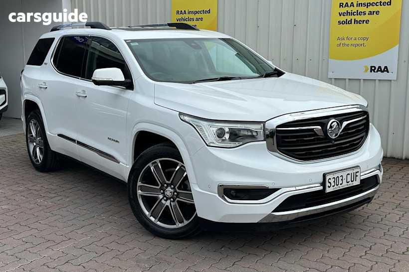 White 2019 Holden Acadia SUV LTZ-V 4X4