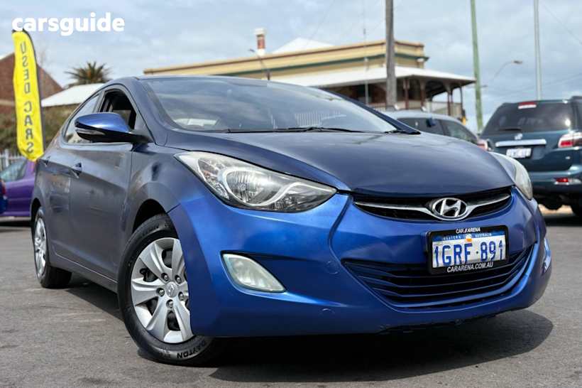 Blue 2012 Hyundai Elantra Sedan ACTIVE F
