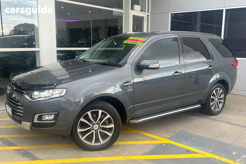 Grey 2014 Ford Territory SUV TITANIUM 4WD