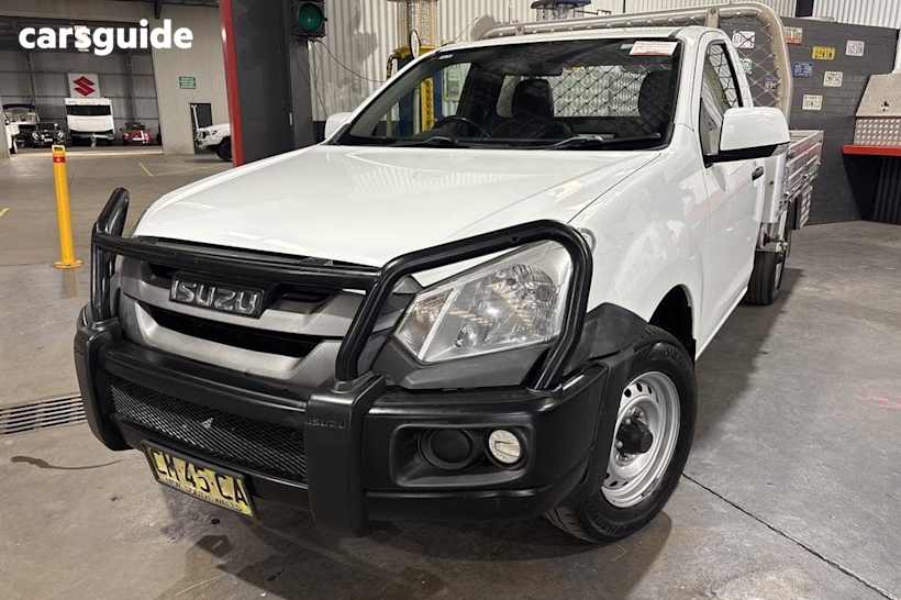 White 2016 Isuzu D-MAX Cab Chassis Sx (4X2)
