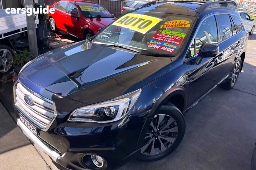 Blue 2015 Subaru Outback Wagon 2.5I Premium
