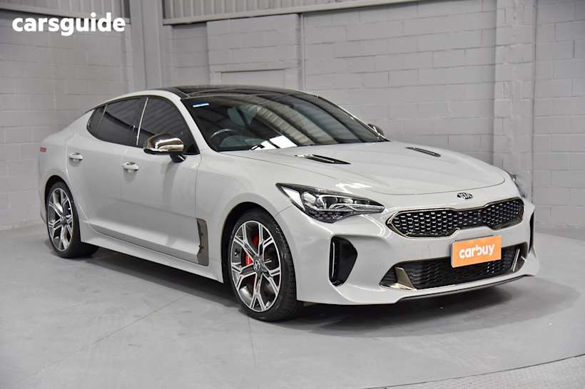 Grey 2018 Kia Stinger Sedan GT R
