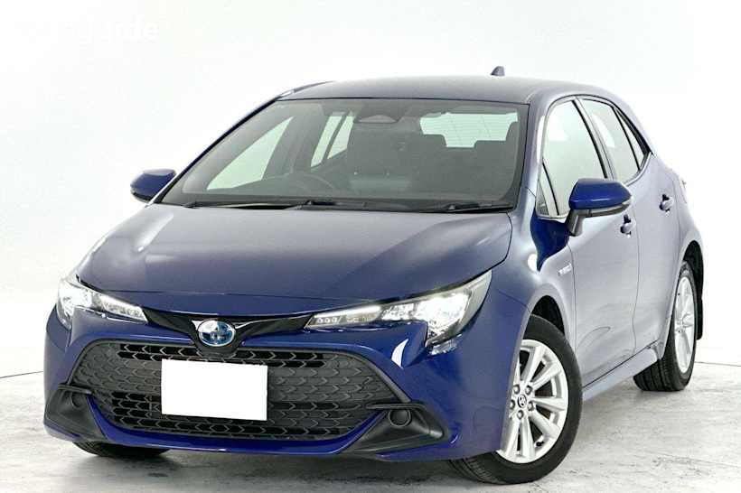 Blue 2024 Toyota Corolla Hatch ASCENT SPORT HYBRID F