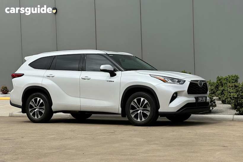 White 2022 Toyota Kluger SUV GXL 4X4