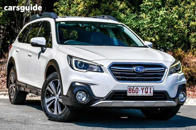 White 2018 Subaru Outback SUV 2.5I PREMIUM 4WD