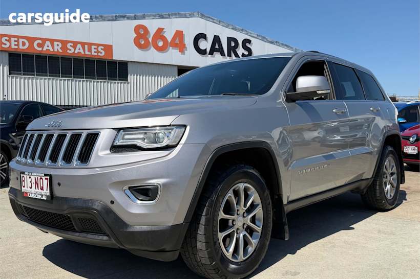 Silver 2014 Jeep Grand Cherokee SUV LAREDO 4X4