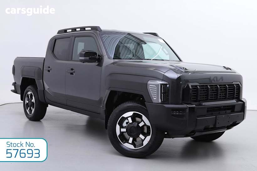 Grey 2025 Kia Tasman Double Cab Pick Up X-Line (4X4) (Std) Body Fender