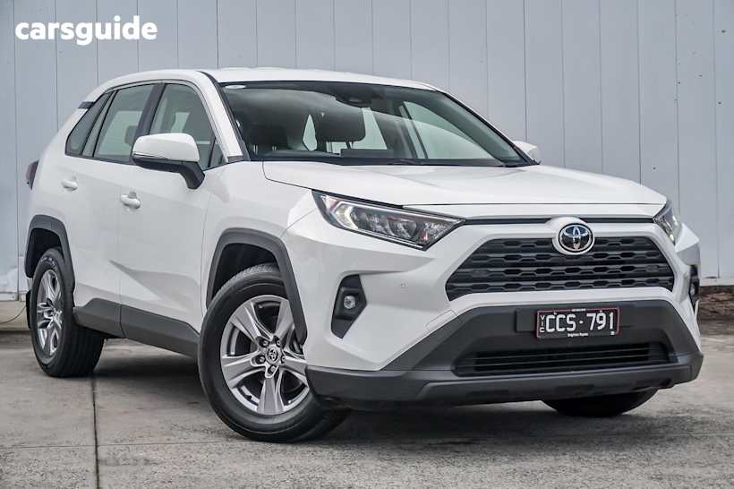 White 2022 Toyota RAV4 SUV GX F