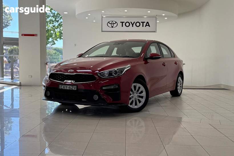 Red 2018 Kia Cerato Sedan S F