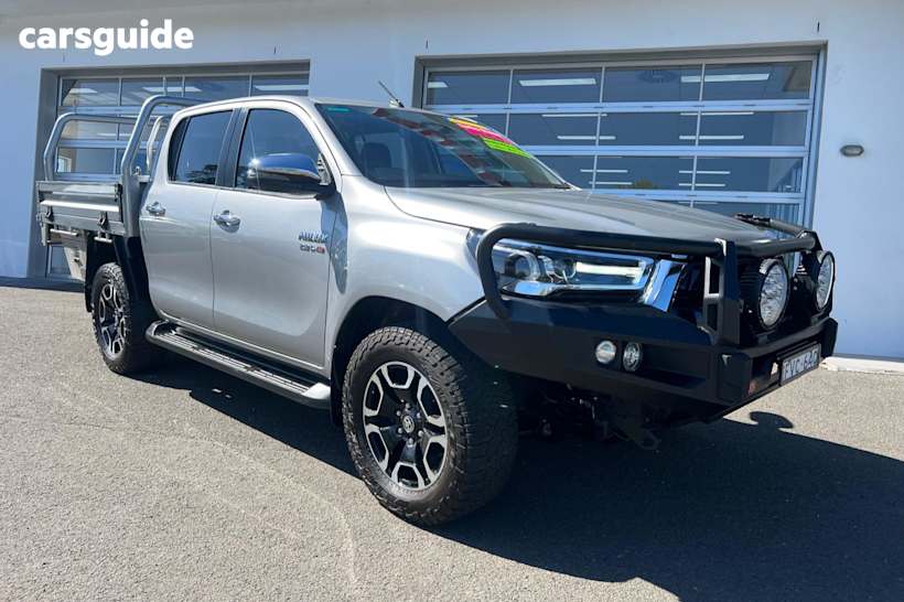 Silver 2020 Toyota Hilux Ute Tray SR5 4X4