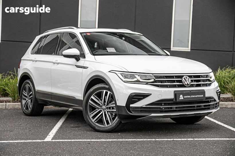 White 2022 Volkswagen Tiguan SUV 162TSI ELEGANCE 4WD