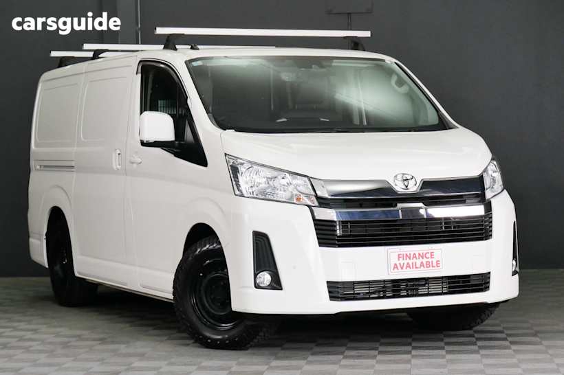 White 2019 Toyota HiAce Van Lwb Exterior Pack