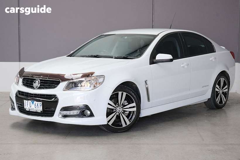 White 2015 Holden Commodore Sedan SV6 STORM R