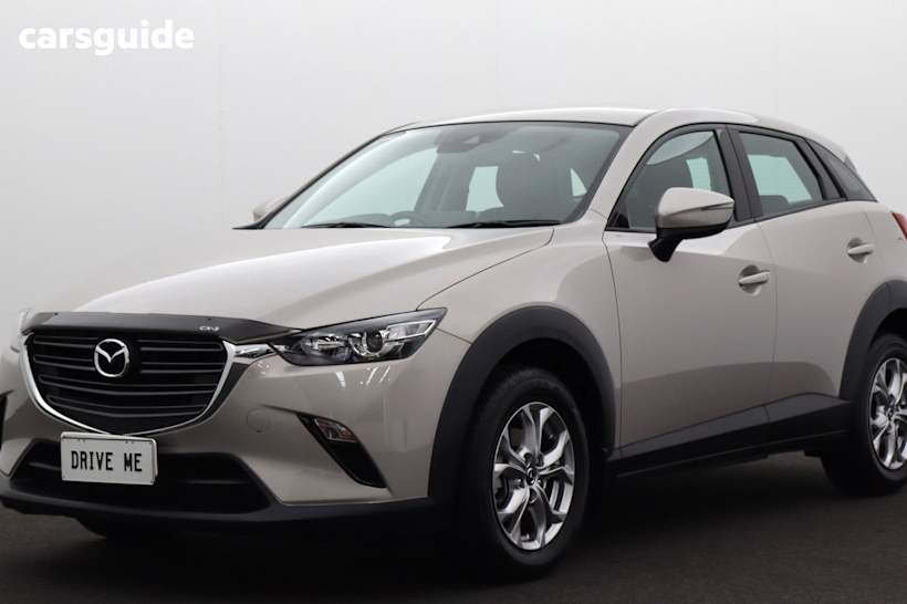 Beige 2022 Mazda CX-3 SUV MAXX SPORT F