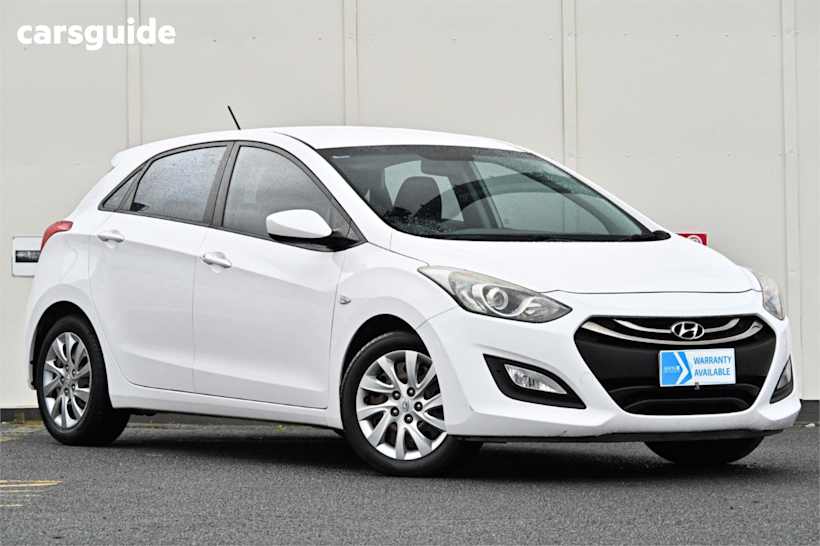 White 2014 Hyundai I30 Hatch ACTIVE F