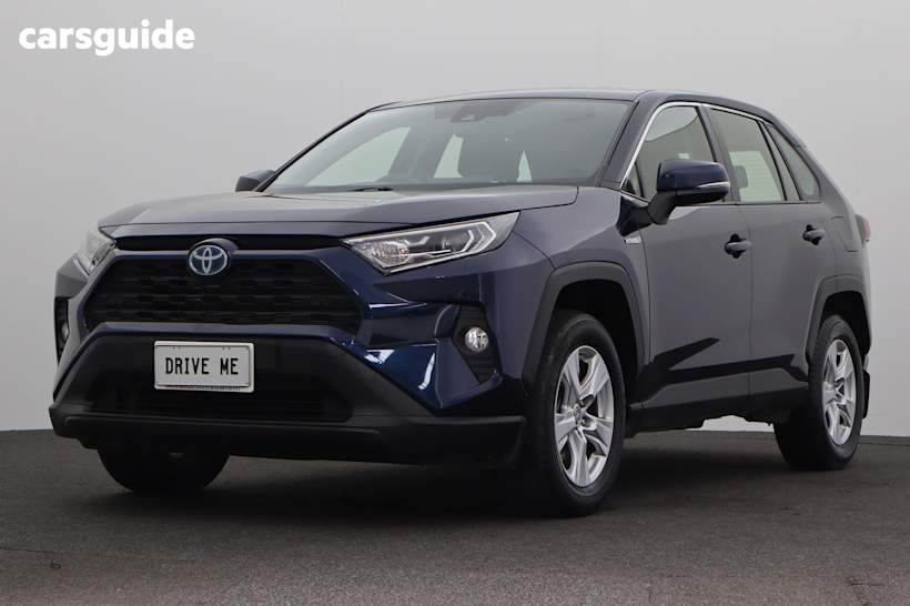 Blue 2021 Toyota RAV4 SUV GX 4X4