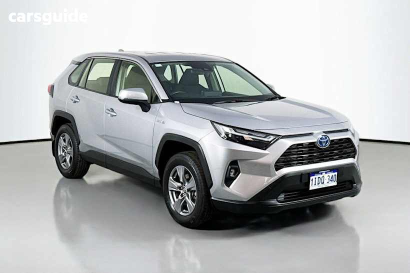 Silver 2024 Toyota RAV4 Wagon Gx (Awd) Hybrid