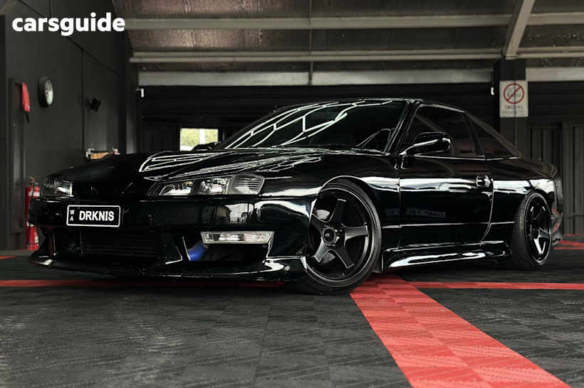 Black 1994 Nissan 180SX Coupe 180SX 2L TURBO MANUAL COUPE