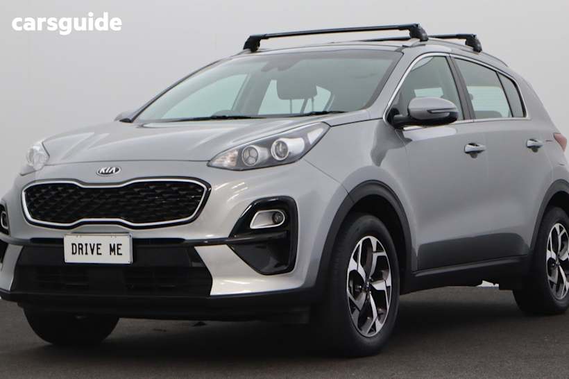 Grey 2021 Kia Sportage SUV S F