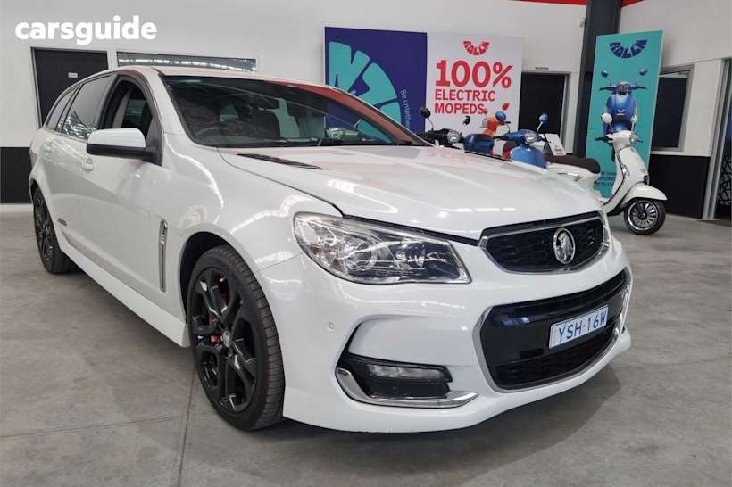 White 2016 Holden Commodore SUV SS V REDLINE R