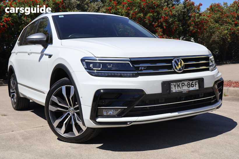 White 2021 Volkswagen Tiguan Wagon Allspace 162 Tsi Highline