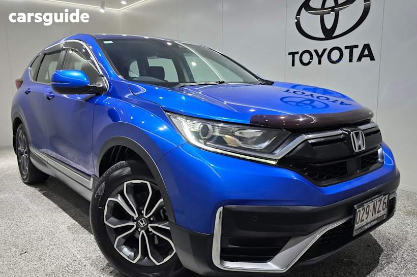 Blue 2020 Honda CR-V Wagon Vti X (2Wd) 5 Seats