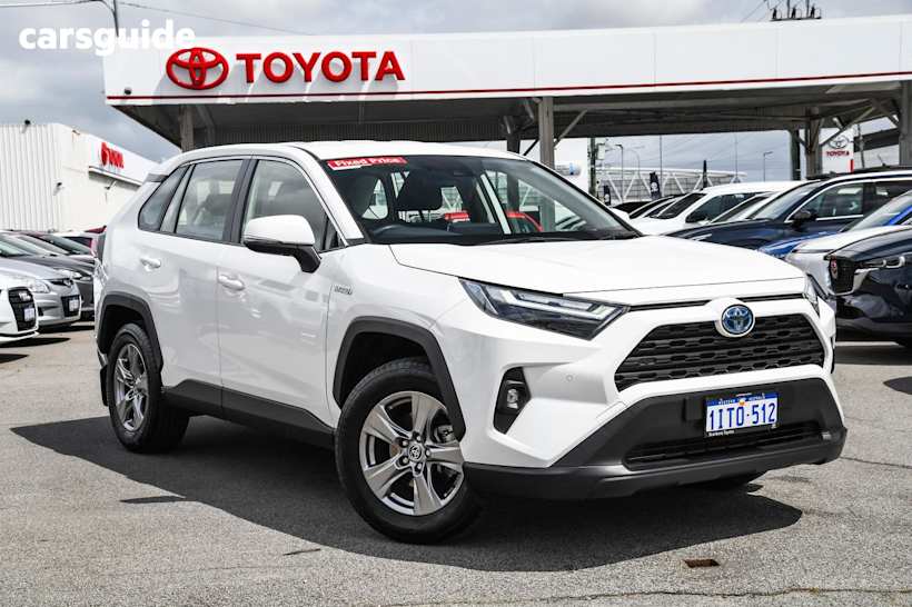 White 2024 Toyota RAV4 SUV GX F
