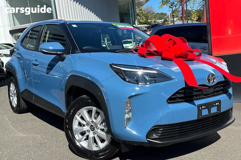 Blue 2025 Toyota Yaris Cross SUV GX F