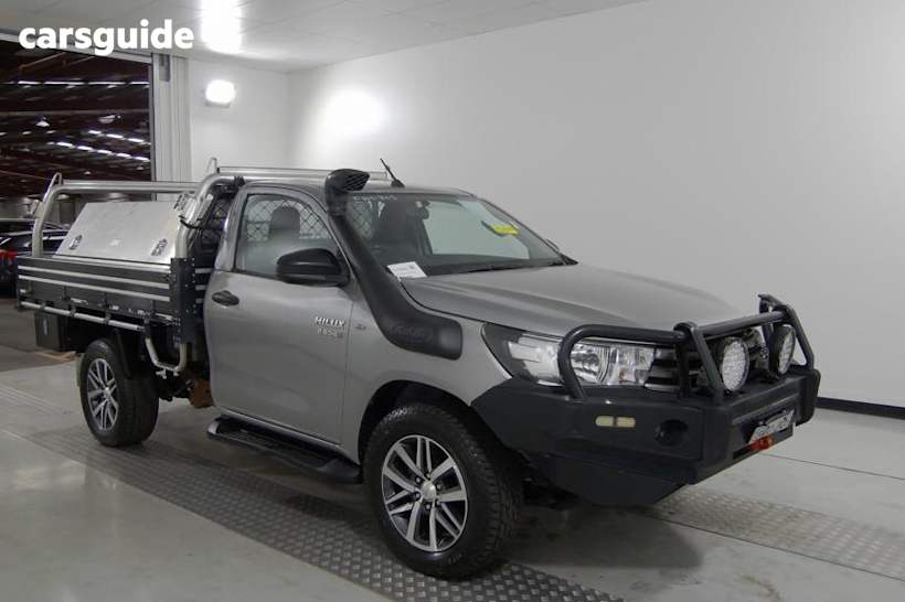 Silver 2018 Toyota Hilux Cab Chassis Sr (4X4)