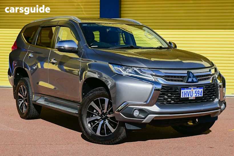 Grey 2018 Mitsubishi Pajero Sport Wagon Gls (4X4) 7 Seat