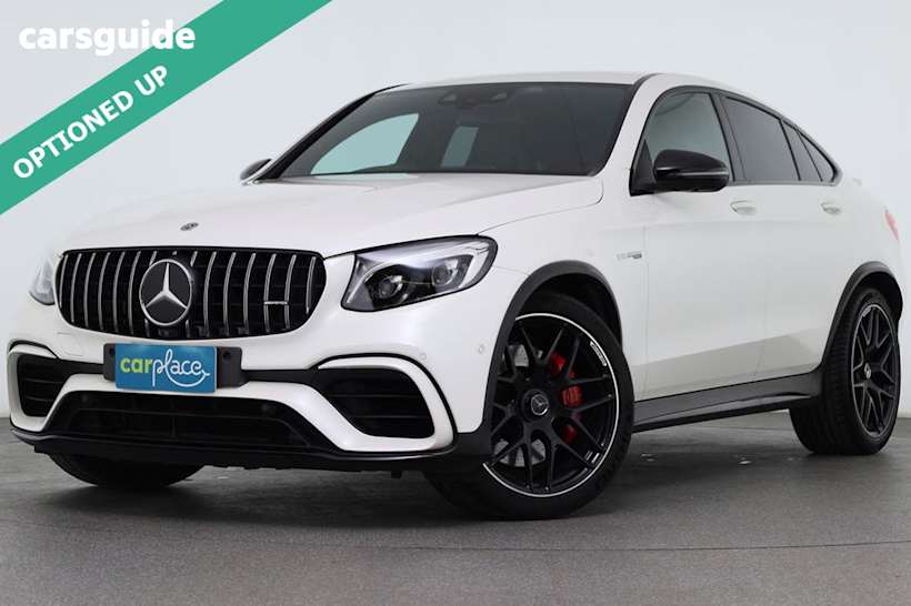 White 2018 Mercedes-Benz GLC63 Coupe S