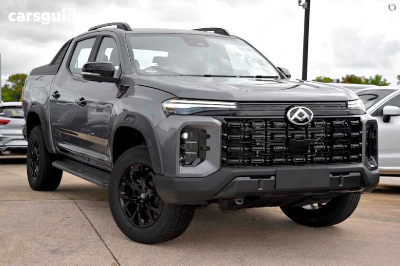 Grey 2025 LDV T60 Ute Tray MAX PLUS 4X4