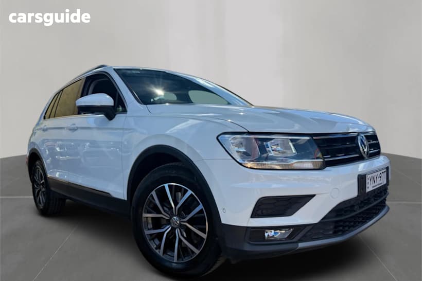 White 2017 Volkswagen Tiguan SUV 132TSI COMFORTLINE