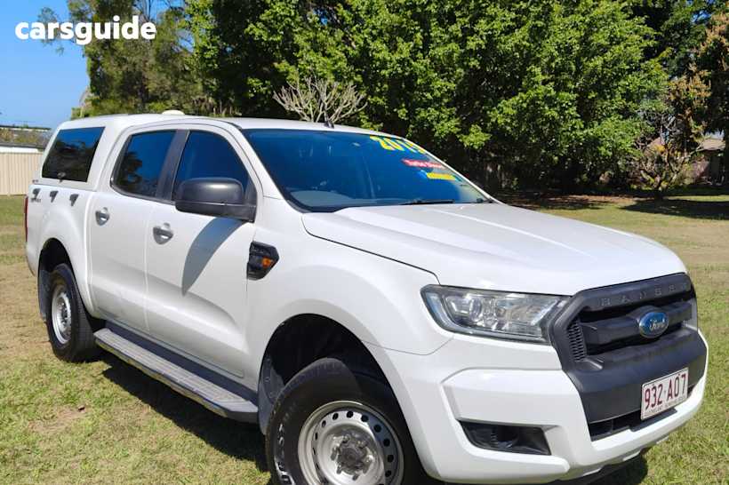White 2015 Ford Ranger Crew Cab Pickup Xl 2.2 Hi-Rider (4X2)