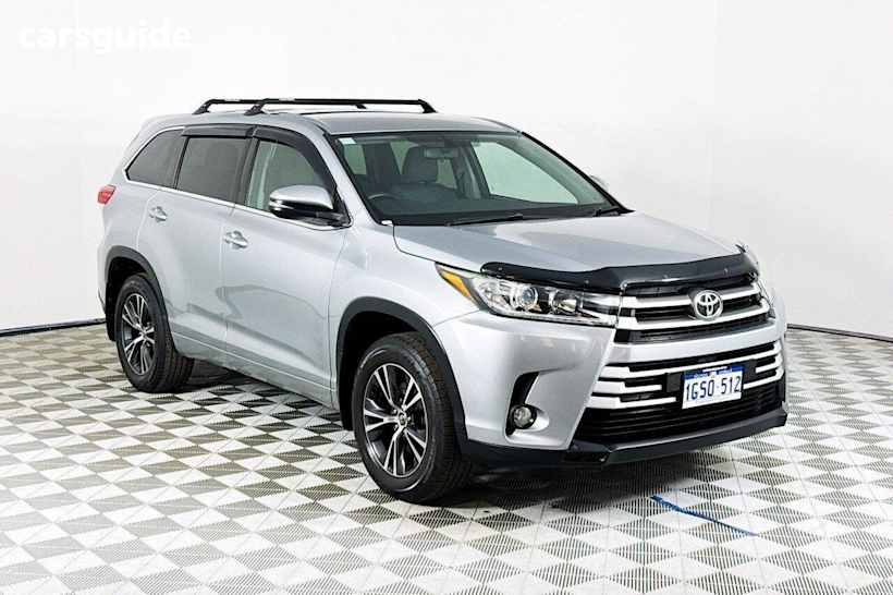 Silver 2017 Toyota Kluger Wagon Gx (4X2)