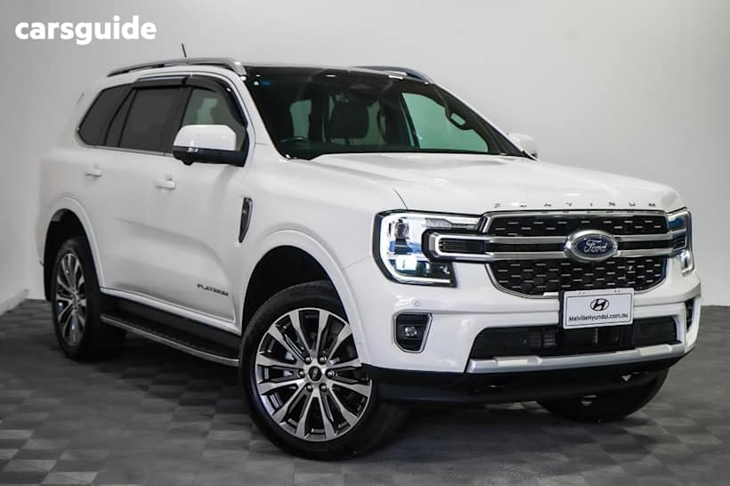 White 2023 Ford Everest Wagon Platinum (4Wd)