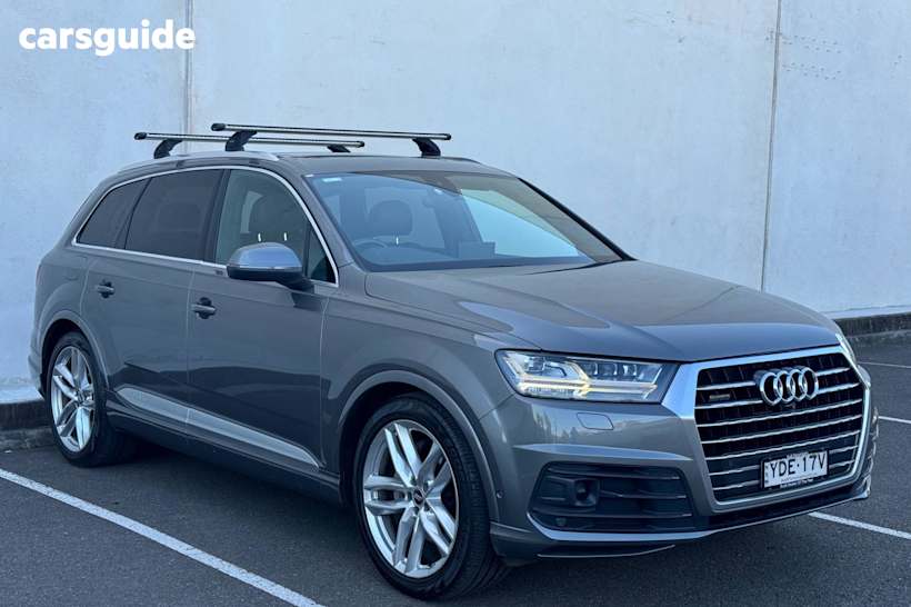 Grey 2015 Audi Q7 SUV TDI