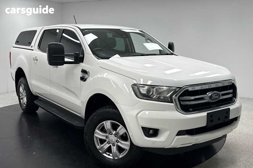White 2019 Ford Ranger Ute Tray XLT 4X4
