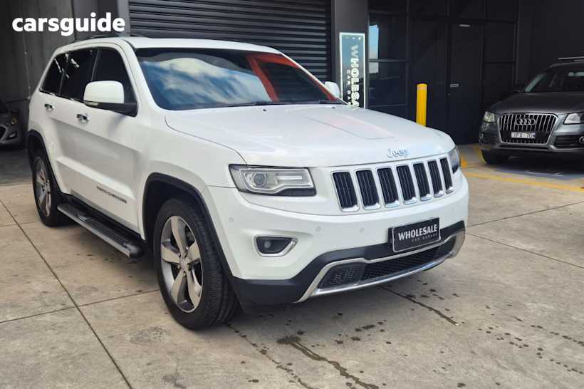 White 2014 Jeep Grand Cherokee Wagon Limited (4X4)
