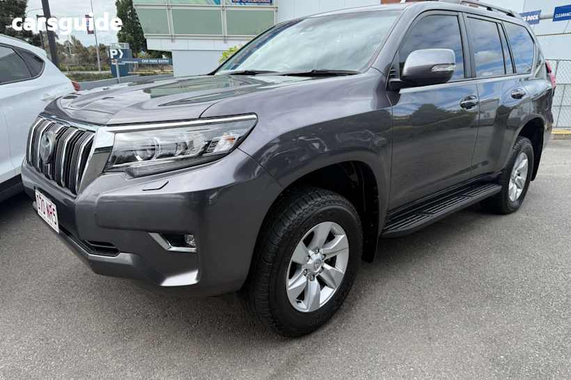 Grey 2021 Toyota Landcruiser Prado SUV GXL 4X4