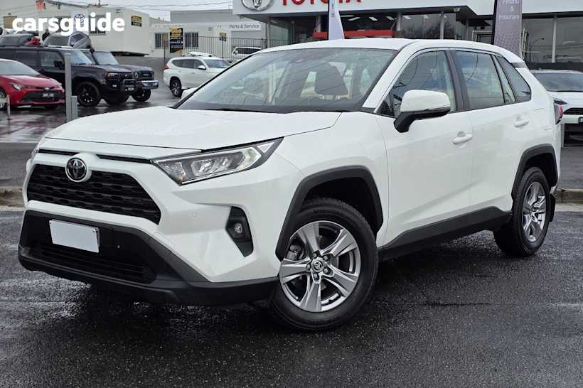 White 2022 Toyota RAV4 SUV GX F