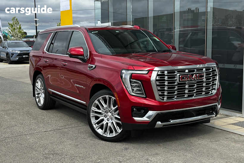 Red 2025 Gmc Yukon SUV DENALI 4X4