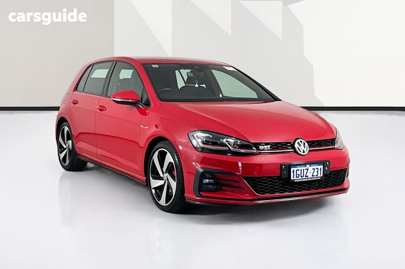 Red 2019 Volkswagen Golf Hatchback Gti