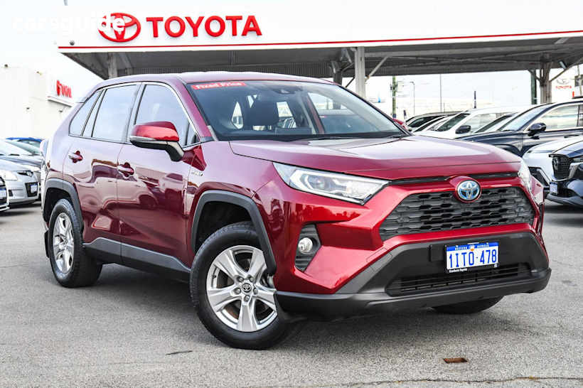 Red 2020 Toyota RAV4 SUV GX F