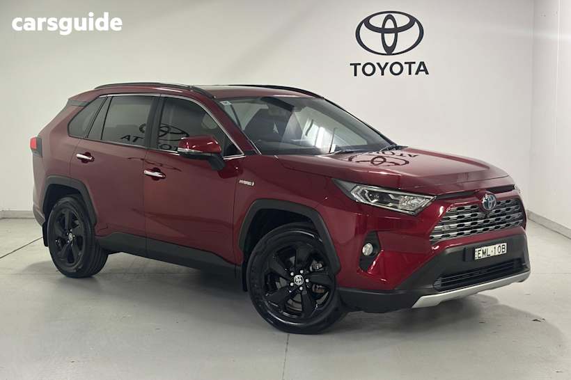 Red 2020 Toyota RAV4 SUV CRUISER 4X4