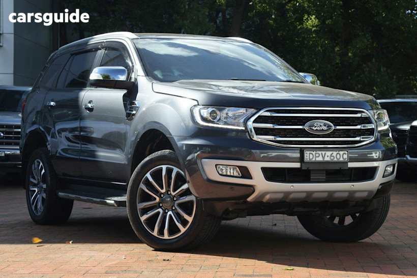 Grey 2018 Ford Everest SUV TITANIUM 4X4