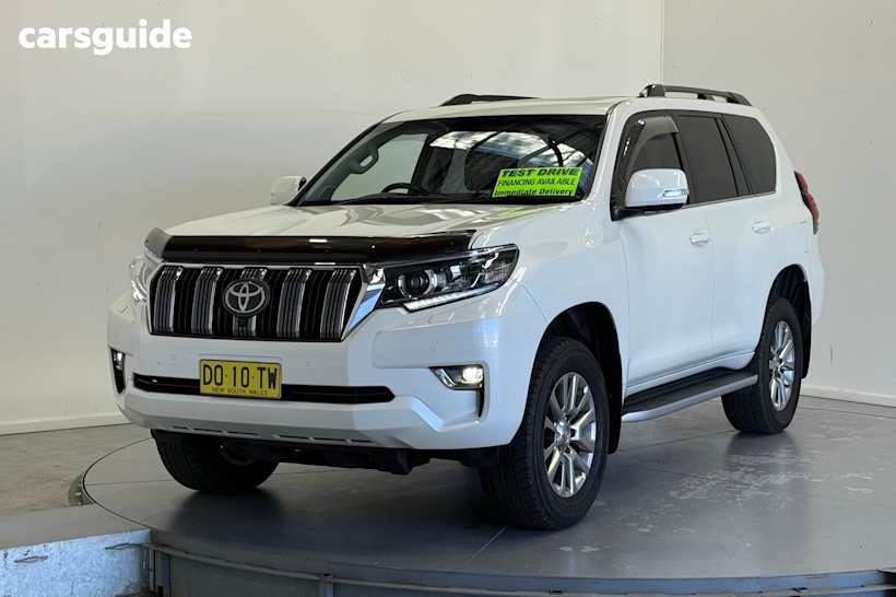 White 2021 Toyota Landcruiser Prado SUV KAKADU 4X4