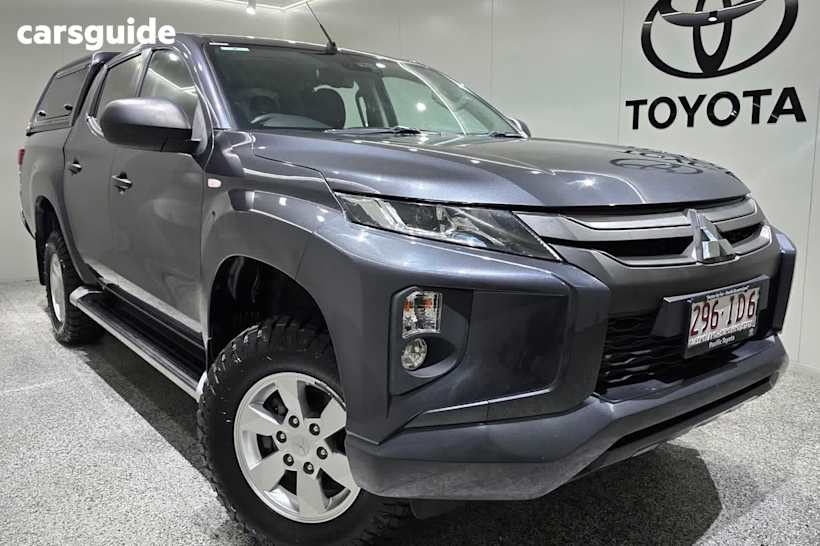 Grey 2021 Mitsubishi Triton Double Cab Pick Up Glx+ (4X4)